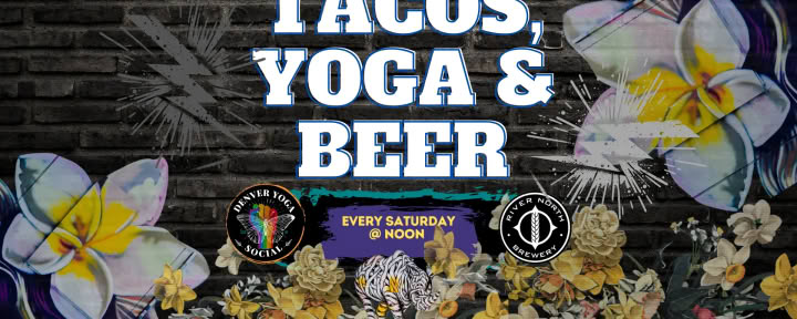 Tacos, joga ir alus – River North