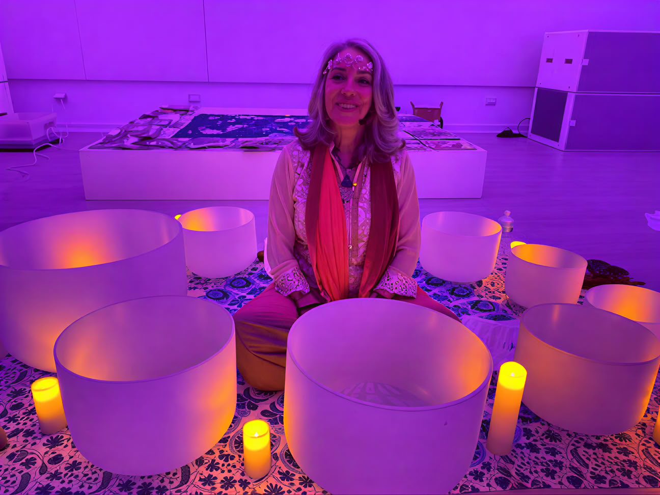 Garso dubenų meditacijos renginys