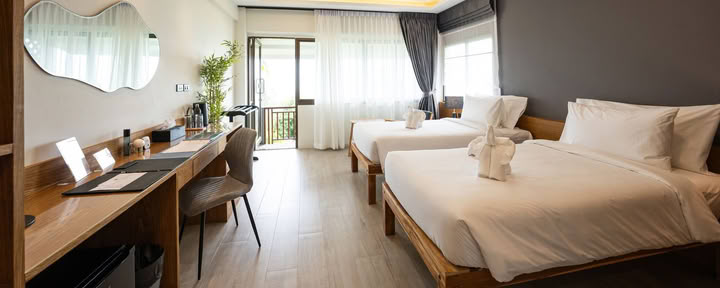 Koh Samui jogos retritas – bendras „Prana Pad“