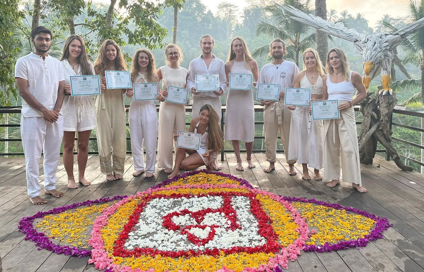 200 valandų kundalini jogos mokytojų rengimas Balyje