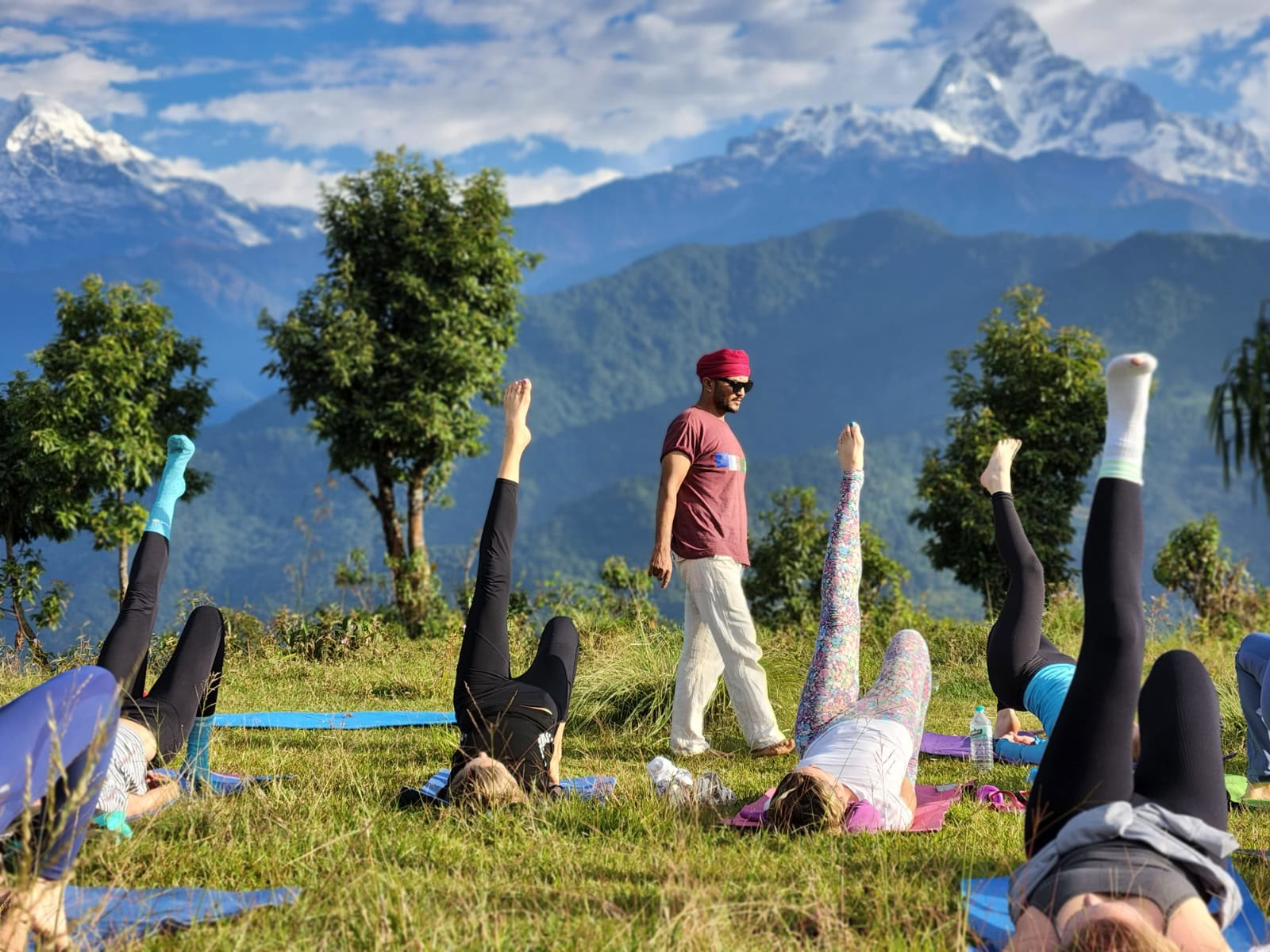 Joga retritas Aštame