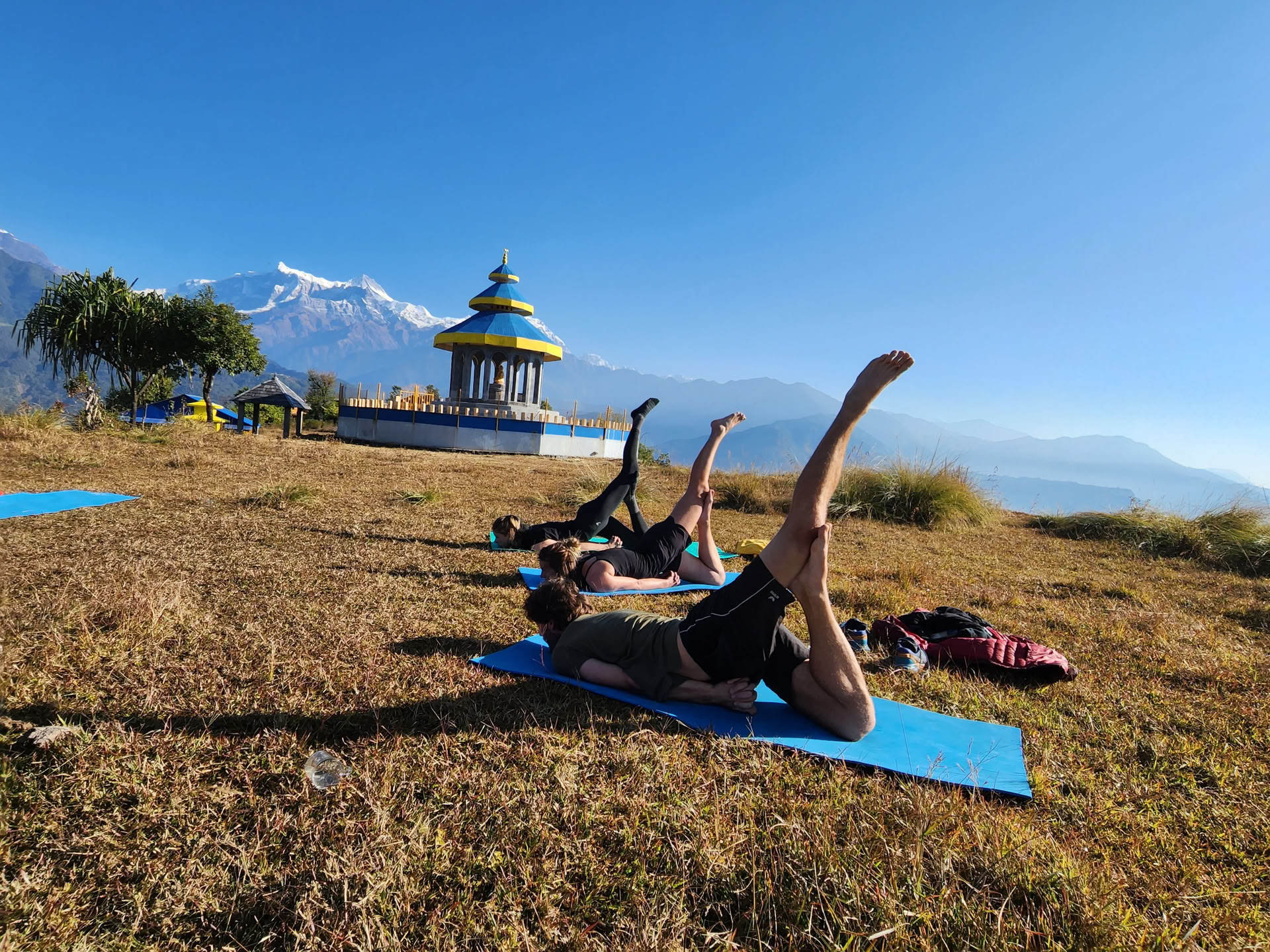 Joga retritas Aštame