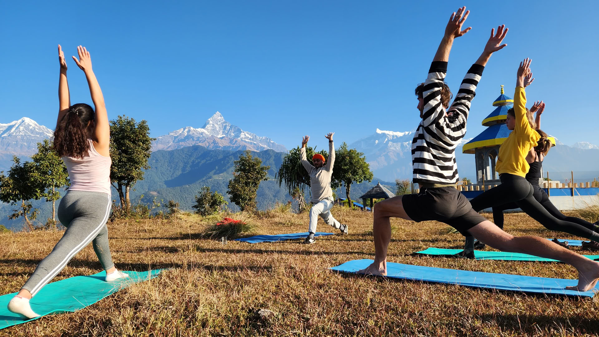 Joga retritas Aštame