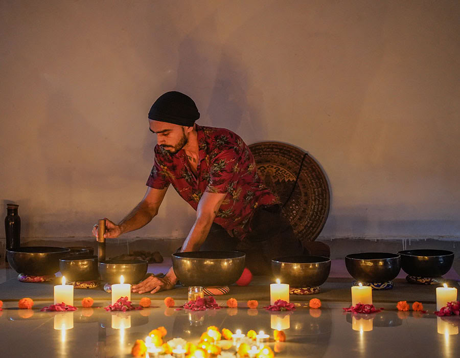 5 dienų jogos ir meditacijos retritas su garso terapijos sesija