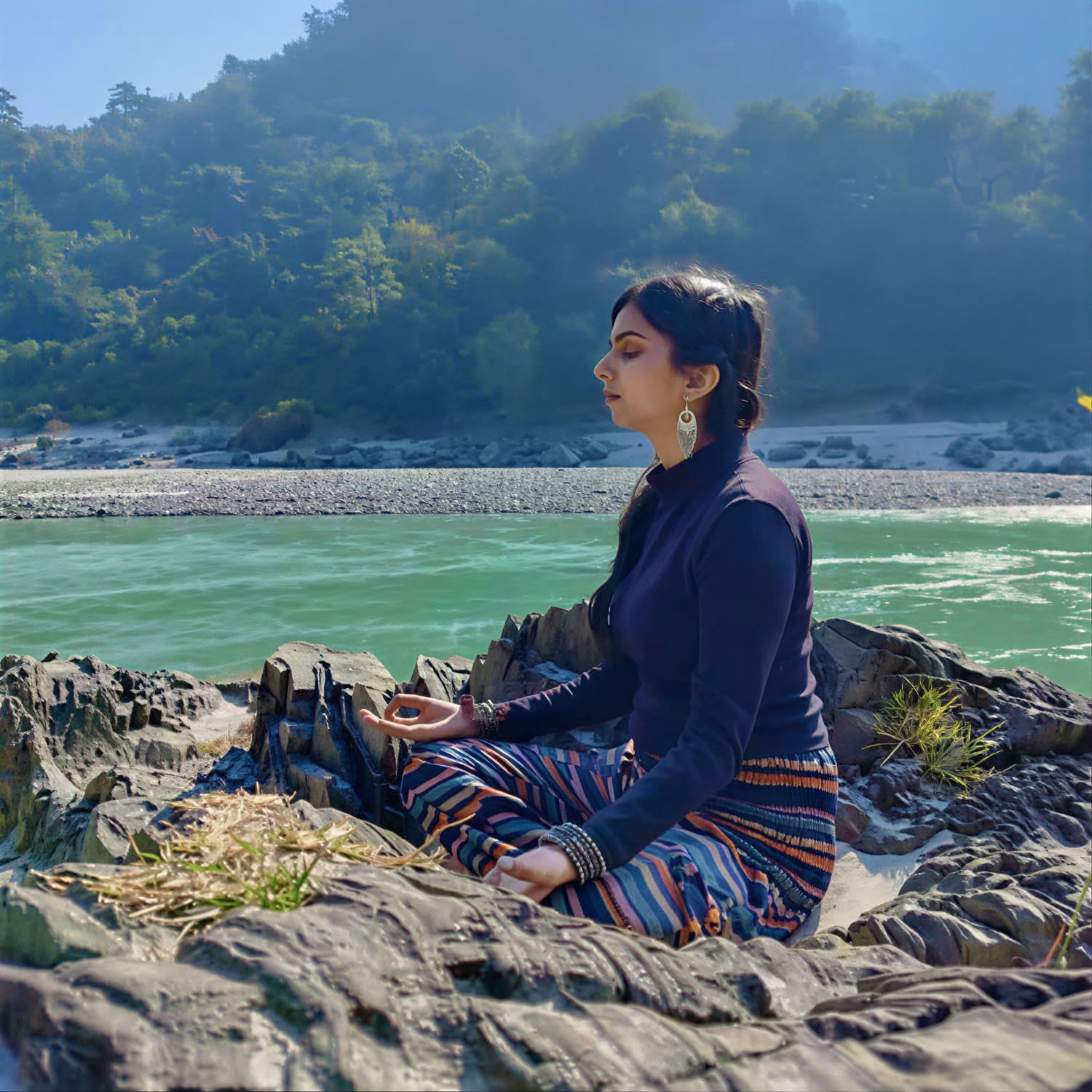 Sąmoningumo meditacijos retritai Indijoje