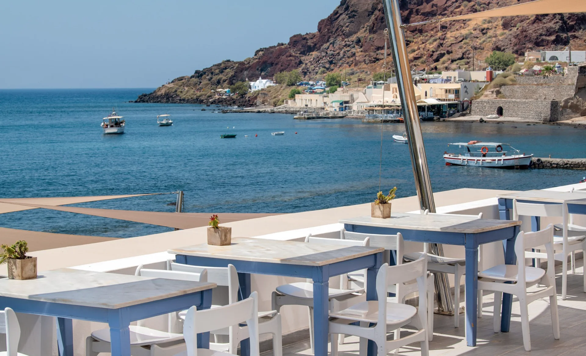 Joga atostogos Santorinyje