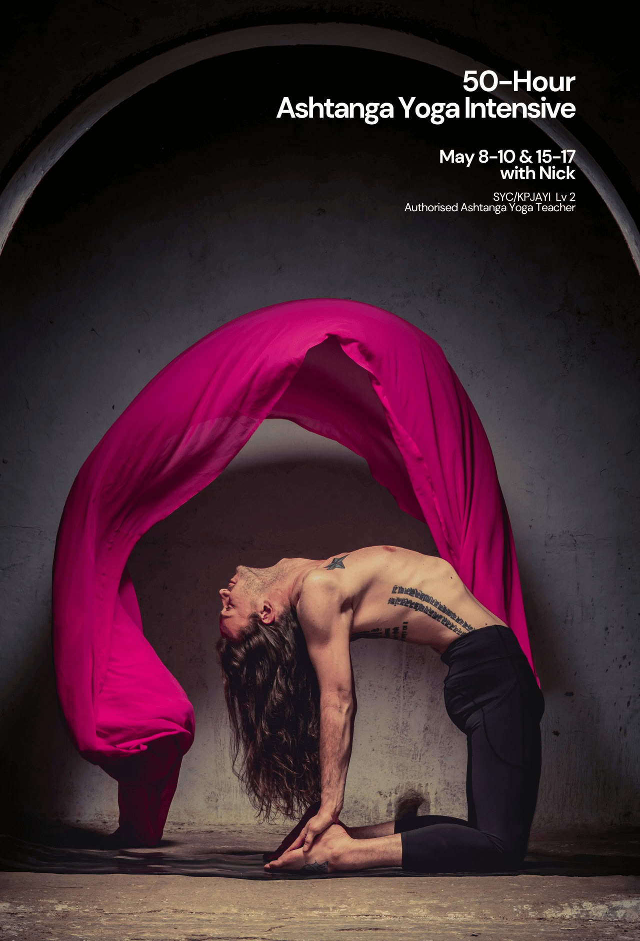50 val. intensyvus ashtanga jogos seminaras