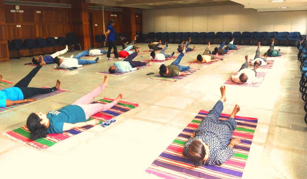 Joga seminaras apie sveikatą išėjus į pensiją