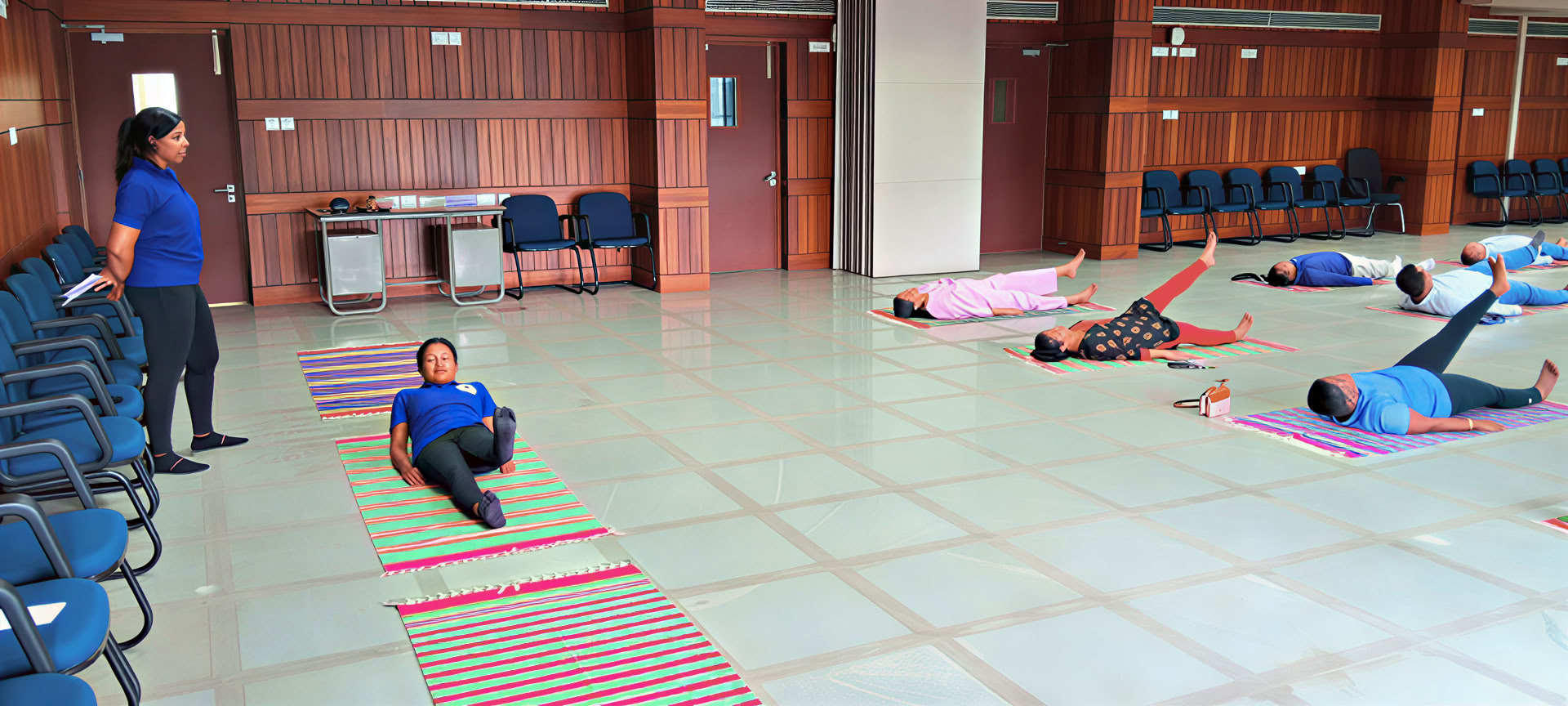 Joga seminaras apie sveikatą išėjus į pensiją