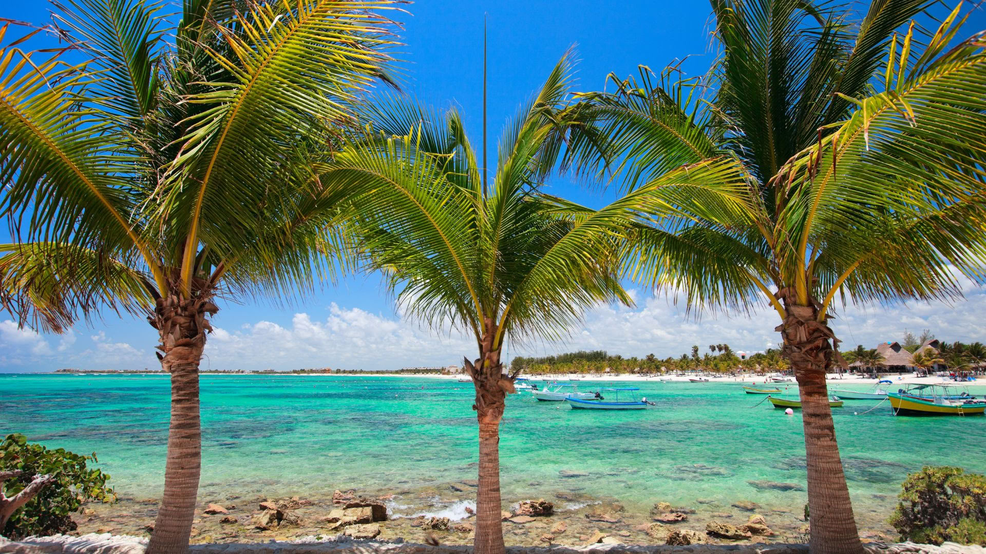Akumal sveikatingumo retritas: liuksas su vaizdu į vandenyną