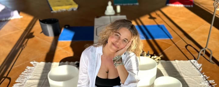 Jogos ir garso meditacija su Elizabeth Del Negro