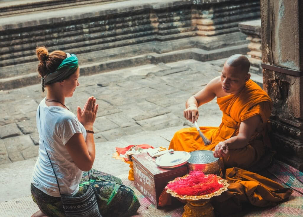 Retritas prie Angkor Vato su Renata Sarasvati Diem