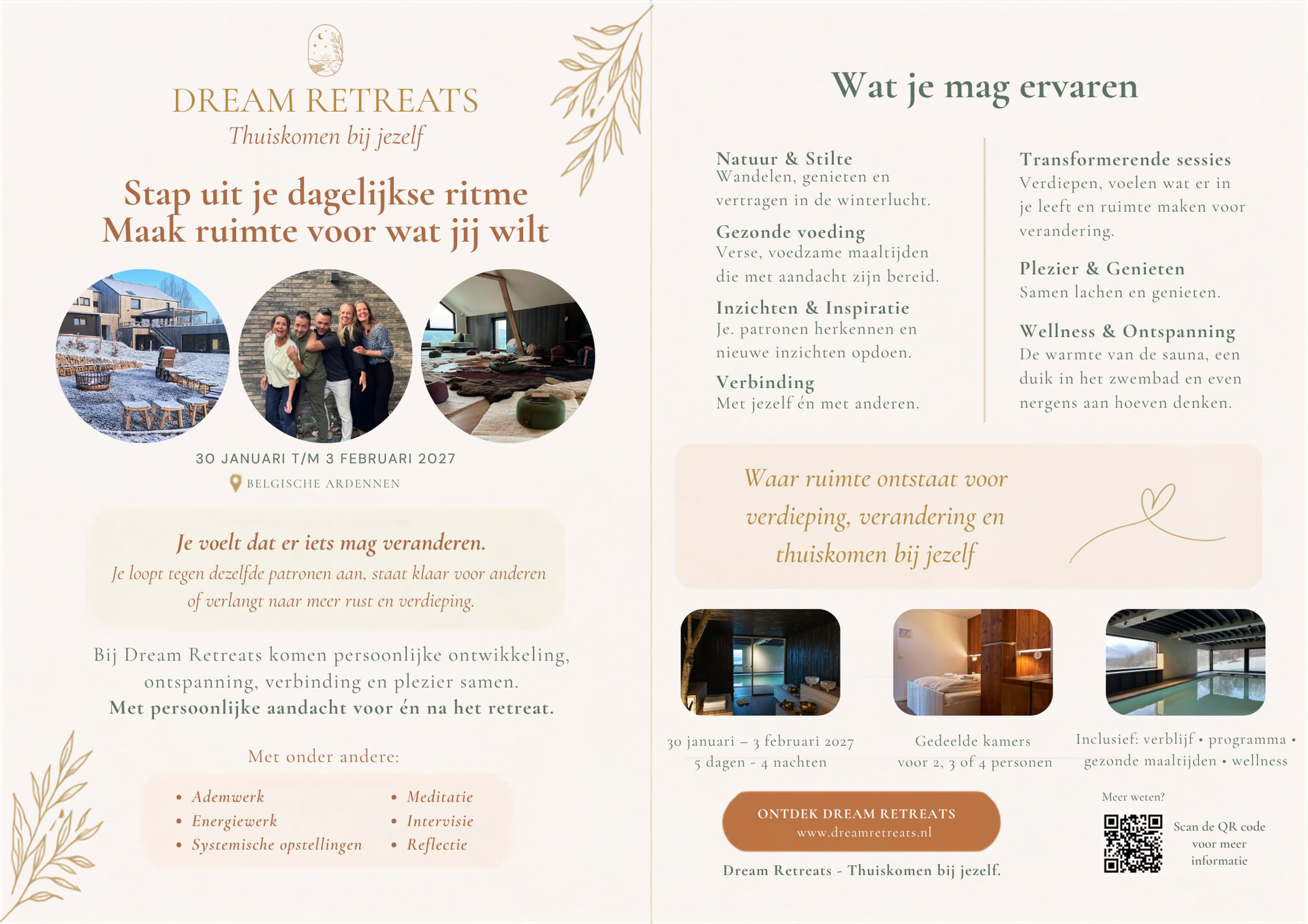 „Dream Retreats“ – žiemos leidimas
