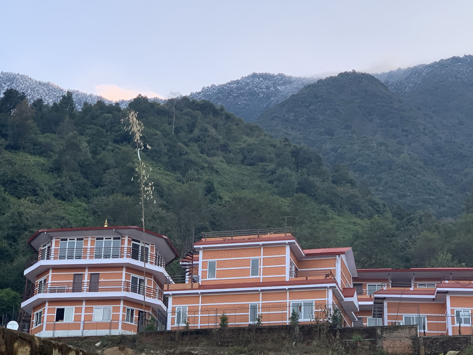 Mandalos jogos retritas - Čandragiris, Nepalas