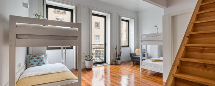 Bunk Suite (bendras apgyvendinimas/vonios kambarys)