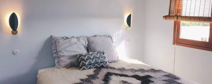 Dvigulė lova / bendra lova „Tiny house Sea“