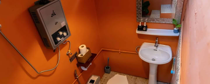 Karšto vandens sodo bungalow