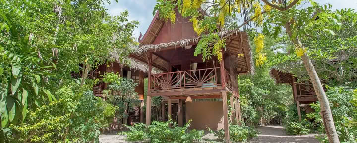 Tailando stiliaus bungalow