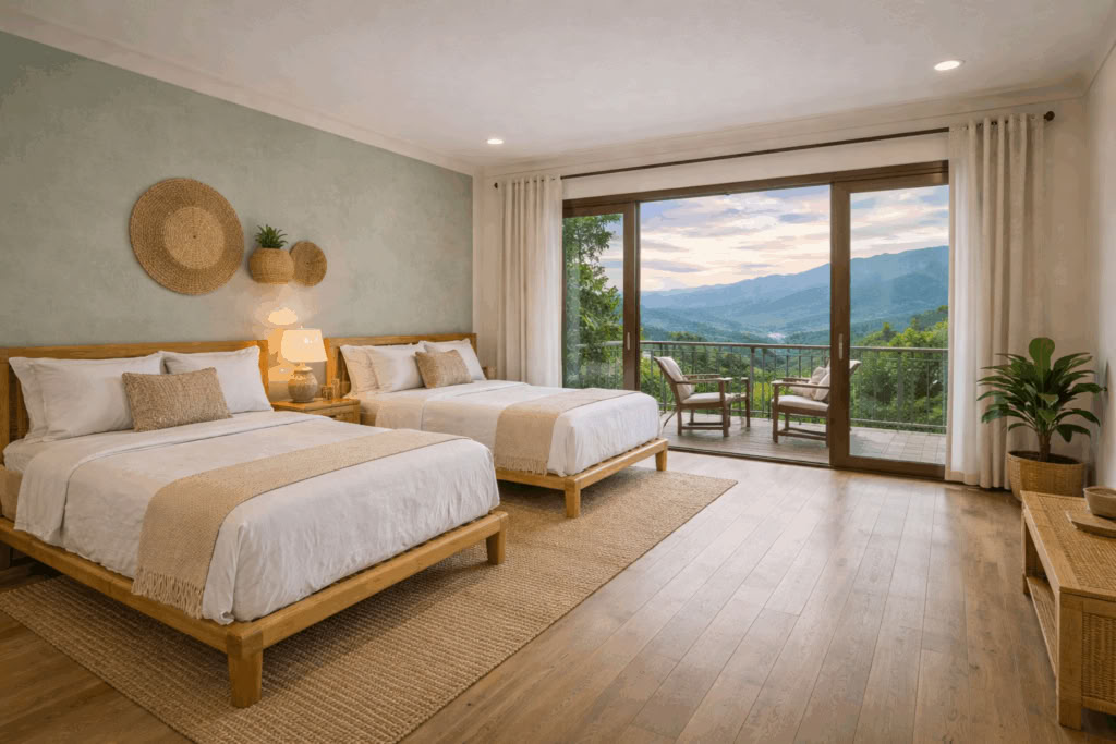 Mountain Private Double Room (*Price for 2*)