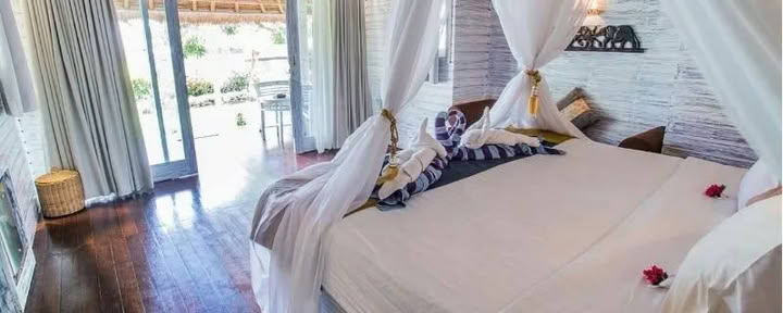 Bay Shore Huts Lembongan - Dvigubas miegamasis