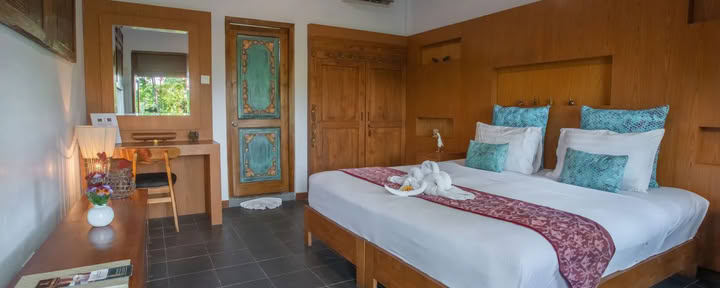 Šeimos bungalow kambariai