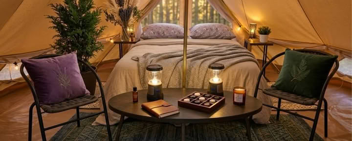 Meilė man Tenter – nakvynė glamping stovyklavietėje