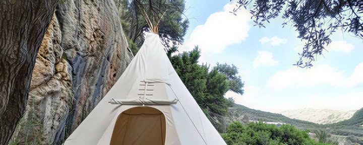 Shared Tipi Tent